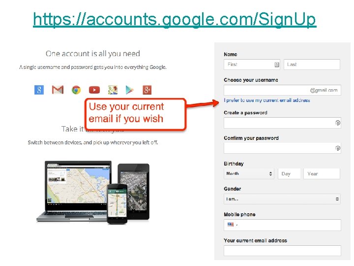 https: //accounts. google. com/Sign. Up https: //accounts. google. com/Sign. Up