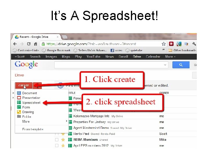 It’s A Spreadsheet! It’s A Spreadsheet!