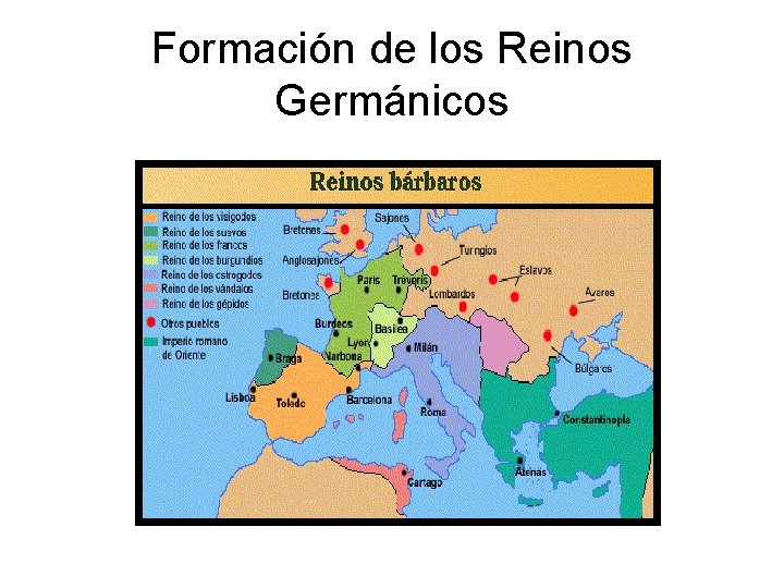 Formación de los Reinos Germánicos 