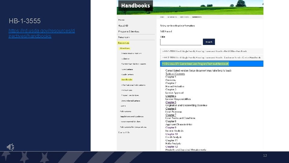 HB-1 -3555 https: //rd. usda. gov/resources/d irectives/handbooks 12 HB-1 -3555 https: //rd. usda. gov/resources/d irectives/handbooks 12
