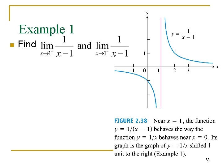 Example 1 n Find 83 
