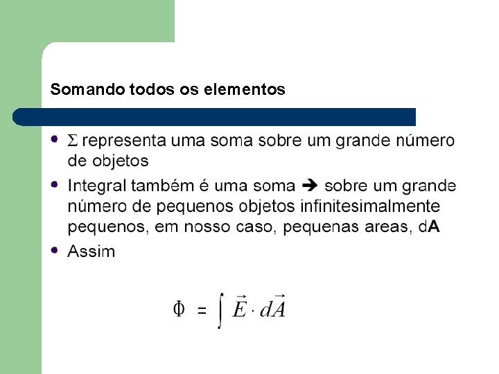 Somando todos os elementos 