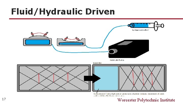 Fluid/Hydraulic Driven 17 Worcester Polytechnic Institute 