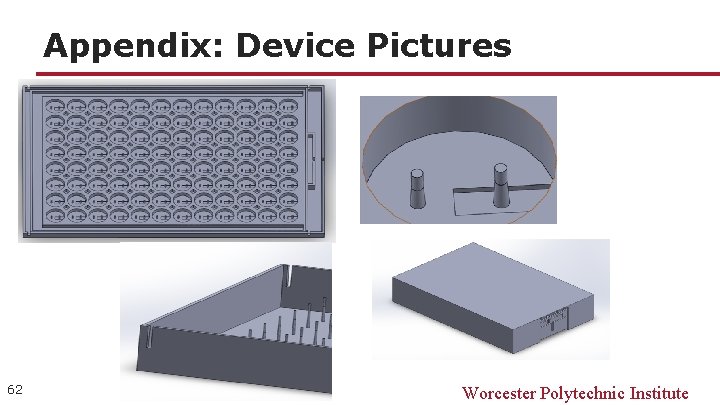 Appendix: Device Pictures 62 Worcester Polytechnic Institute 