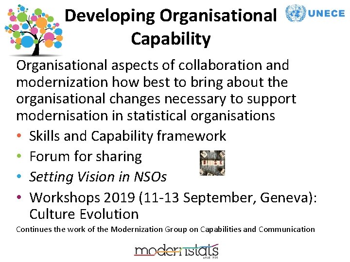 Developing Organisational Capability Organisational aspects of collaboration and modernization how best to bring about Developing Organisational Capability Organisational aspects of collaboration and modernization how best to bring about