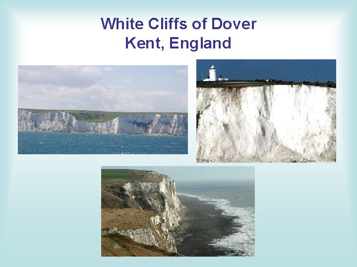 White Cliffs of Dover Kent, England 