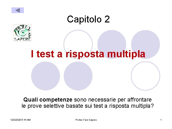Test A Risposta Multipla Senza Aver Studiato Capitolo 2 I test a risposta multipla Quali