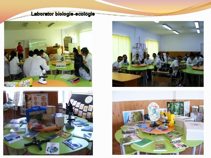 Laborator biologie-ecologie 