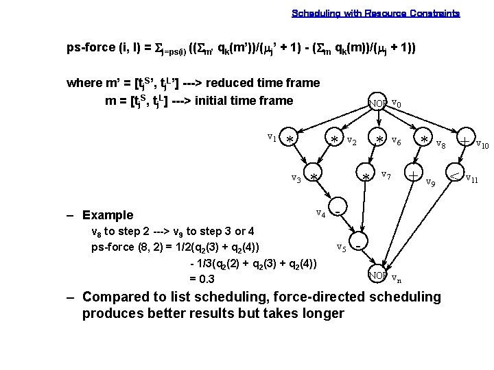 Scheduling Algorithms 4541 633 A So C Design