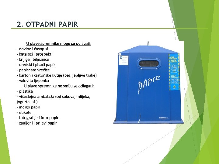 2. OTPADNI PAPIR 