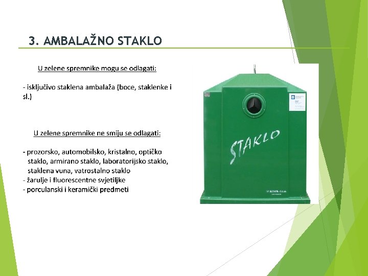 3. AMBALAŽNO STAKLO 