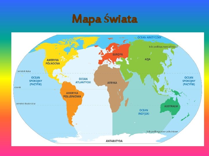 Mapa świata 