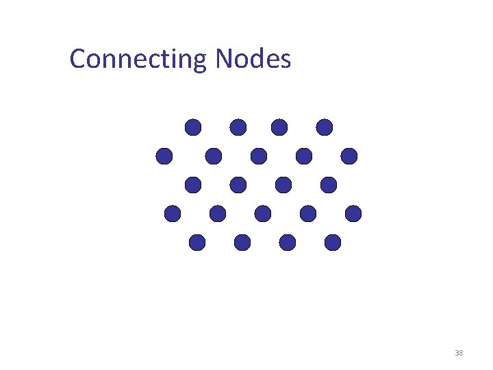 Connecting Nodes 38 