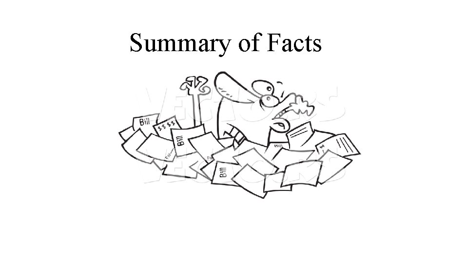 Summary of Facts 