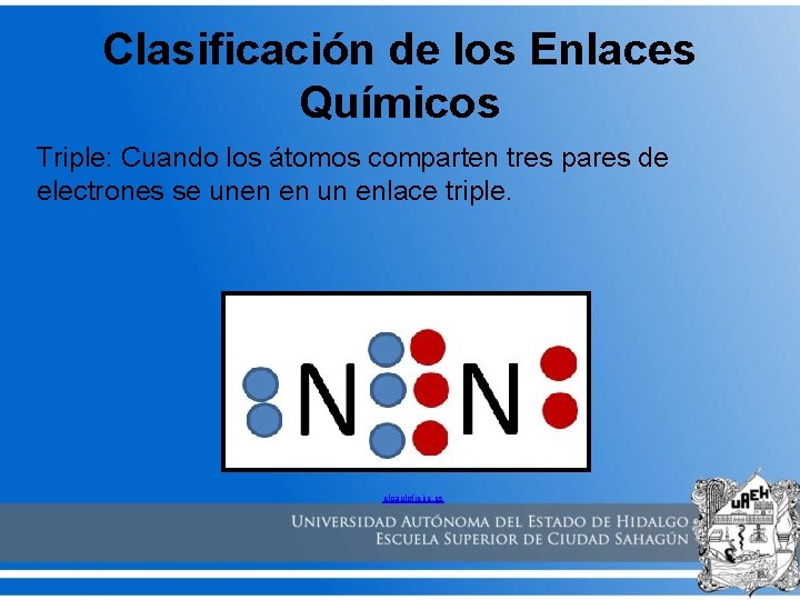 Clasificación de los Enlaces Químicos Triple: Cuando los átomos comparten tres pares de electrones