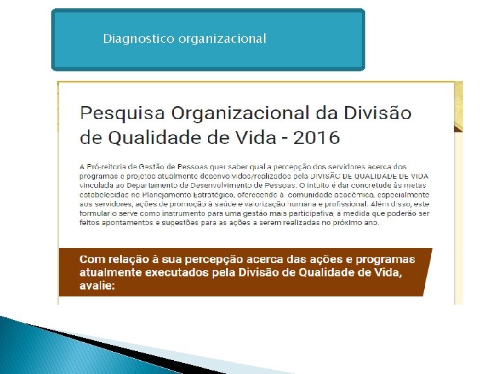 Diagnostico organizacional 