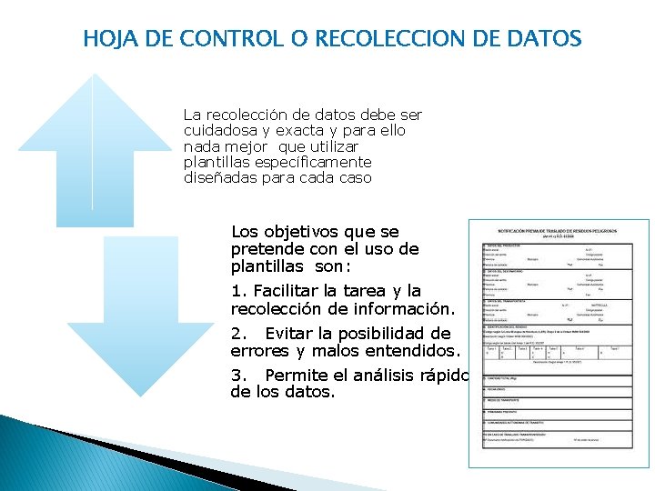 HERRAMIENTAS ESTADISTICAS DE CONTROL DE CALIDAD La Calidad