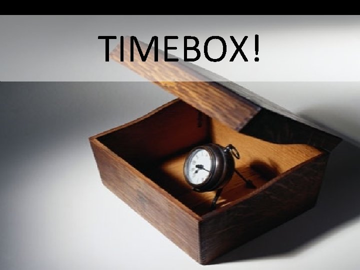 TIMEBOX! 