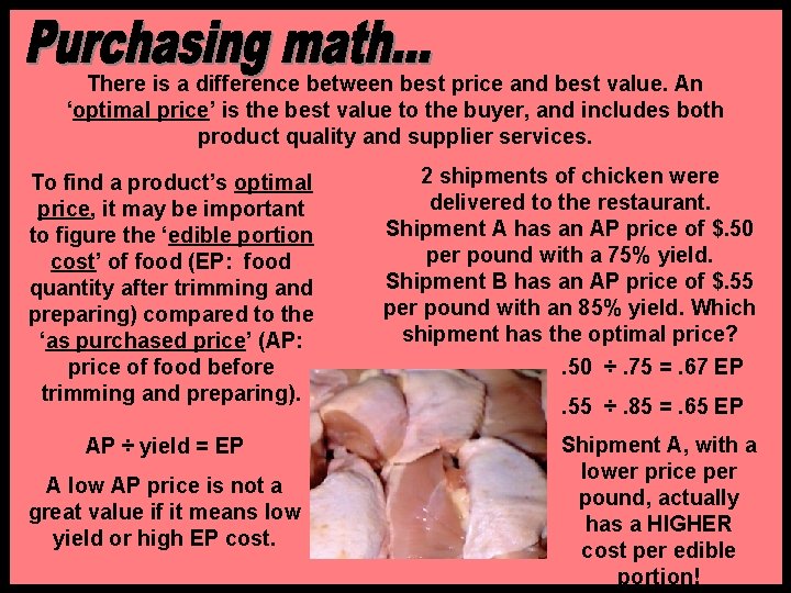 There is a difference between best price and best value. An ‘optimal price’ is