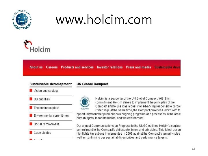 www. holcim. com 41 