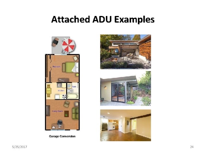 Attached ADU Examples 5/25/2017 24 