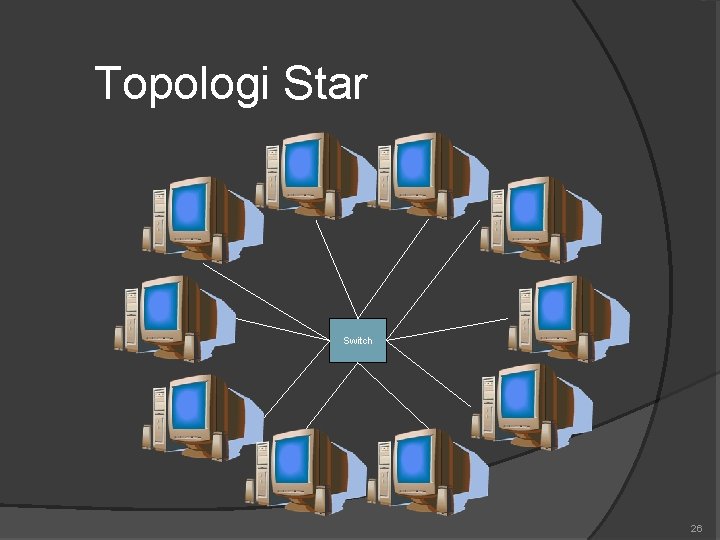 Topologi Star Switch 26 