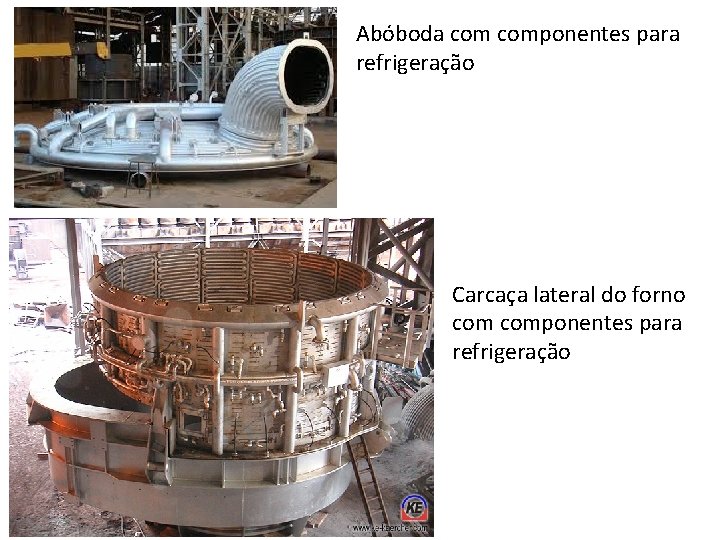 Abóboda componentes para refrigeração Carcaça lateral do forno componentes para refrigeração 