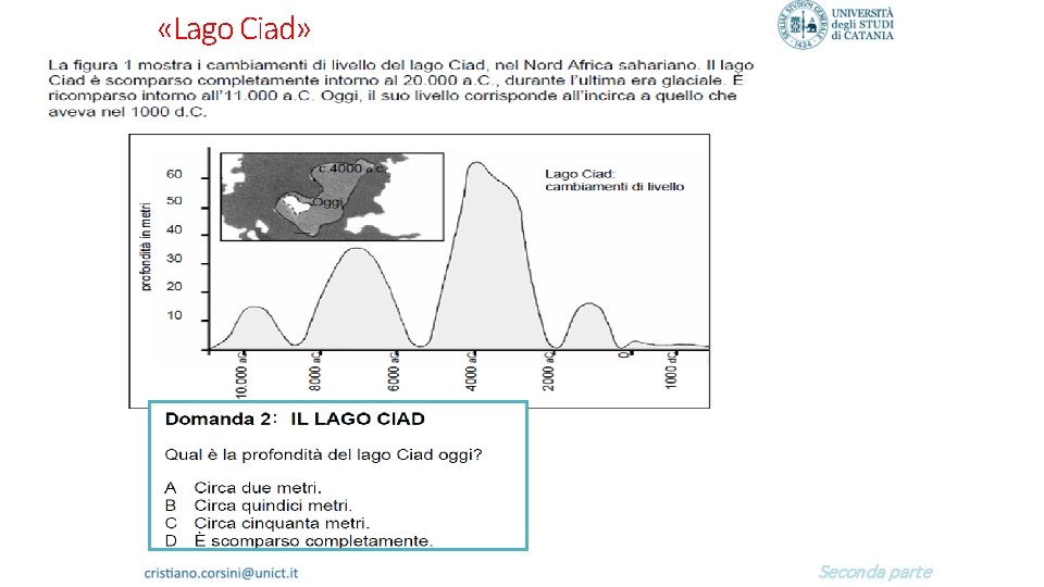  «Lago Ciad» Seconda parte 