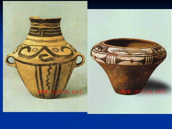 n Yangshao culture of Neolithic age period, Painted pottery basin 