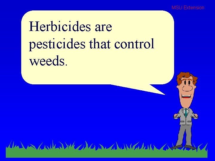 MSU Extension Herbicides are pesticides that control weeds. 