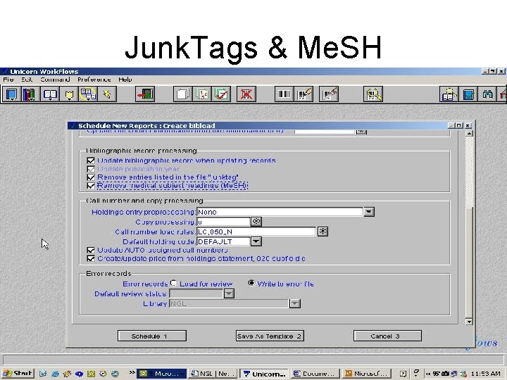 Junk. Tags & Me. SH 