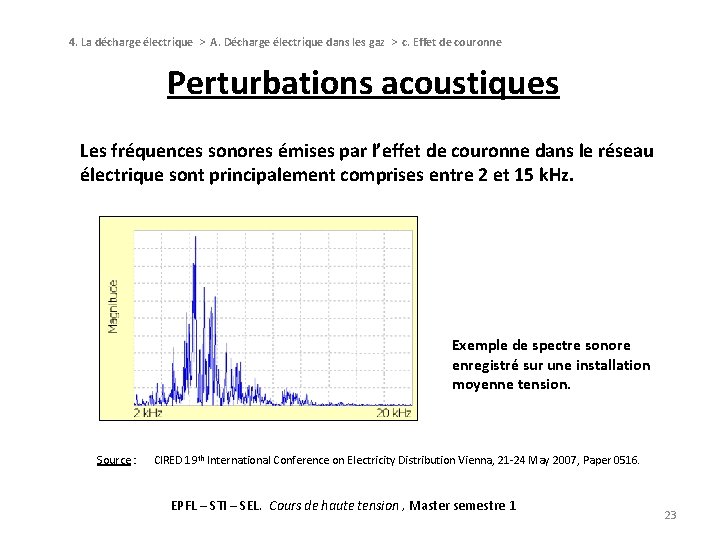 4. La décharge électrique > A. Décharge électrique dans les gaz > c. Effet 4. La décharge électrique > A. Décharge électrique dans les gaz > c. Effet