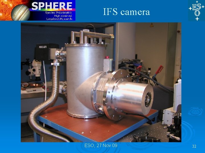 IFS camera ESO, 27 Nov 09 32 IFS camera ESO, 27 Nov 09 32