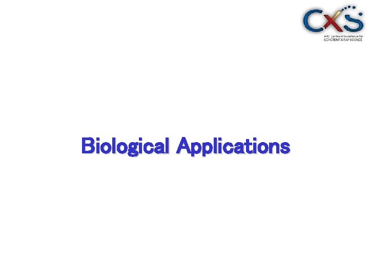 Biological Applications 