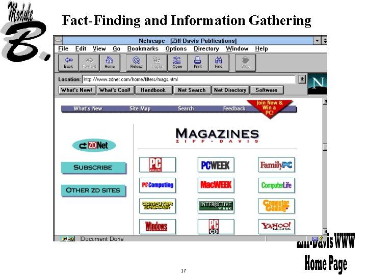 Fact-Finding and Information Gathering 17 