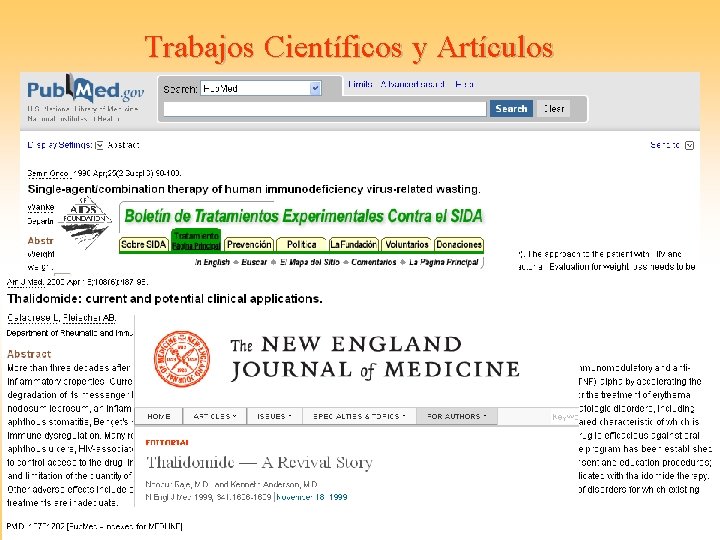 Trabajos Científicos y Artículos 