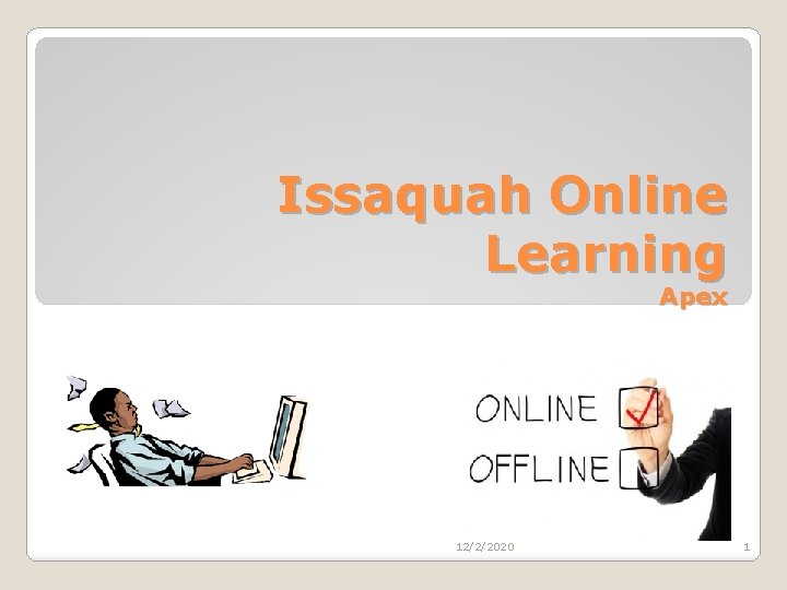 Issaquah Online Learning Apex 12/2/2020 1 