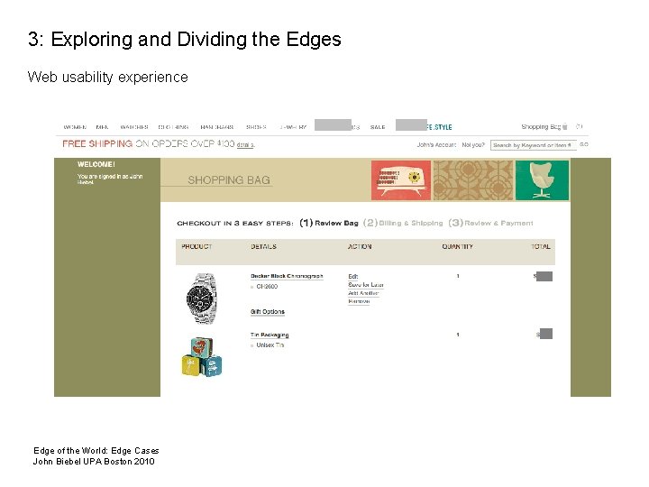 2: Dividing Edges: Special Needs vs. Special Wants 3: Exploring and Dividing the Edges