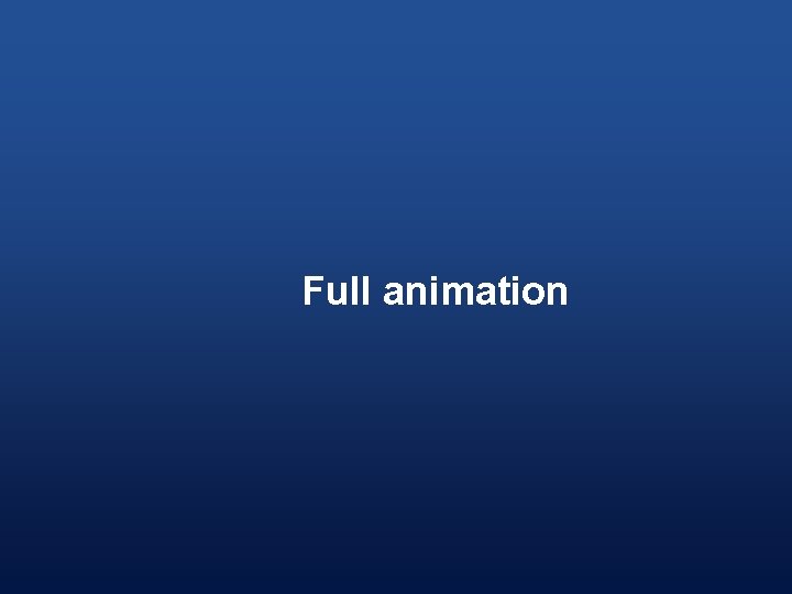 Full animation 