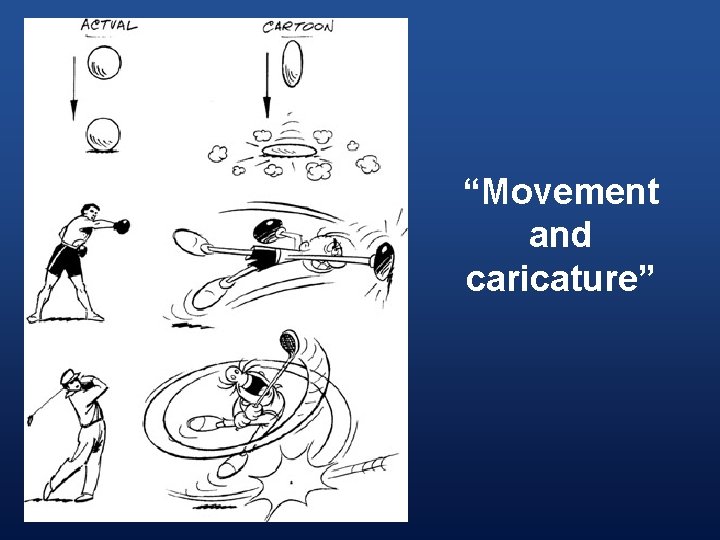 “Movement and caricature” 