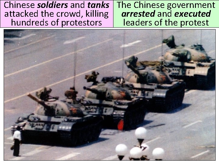 Chinese and tanks The Chinese government Check outsoldiers this fun link to see what