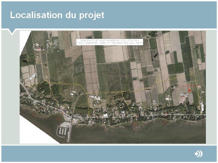 Localisation du projet 