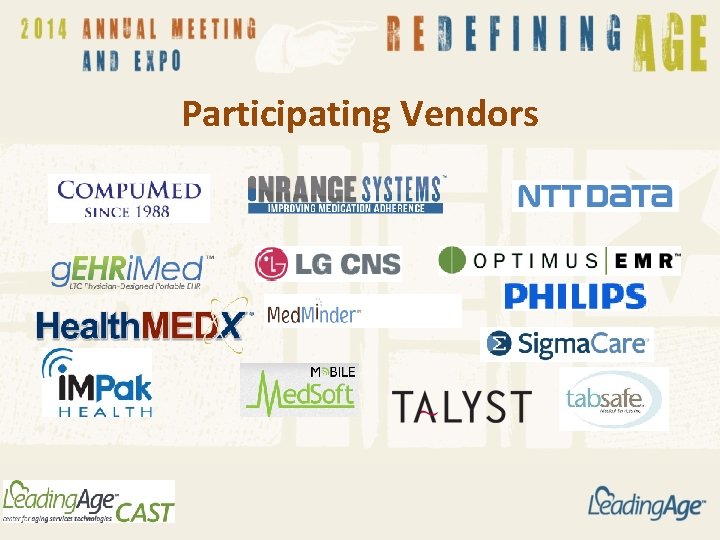 Participating Vendors Participating Vendors