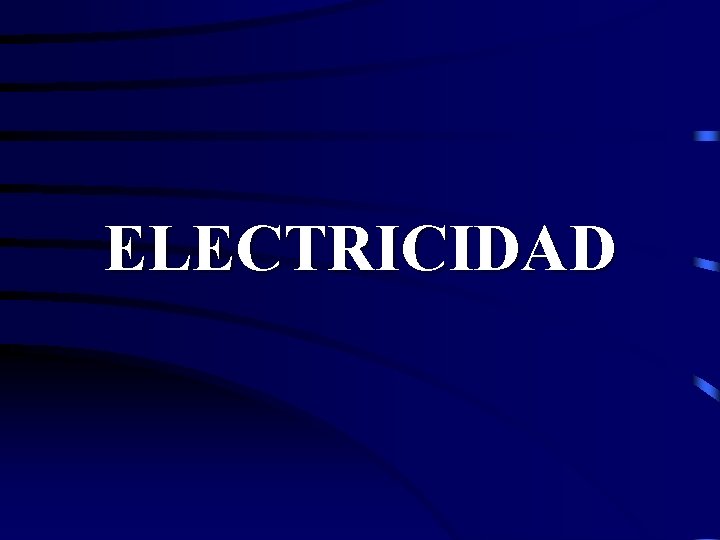 ELECTRICIDAD 