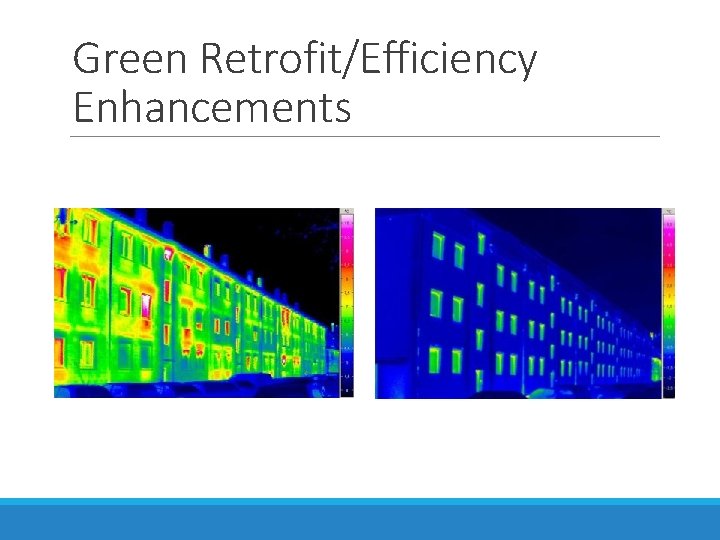 Green Retrofit/Efficiency Enhancements 