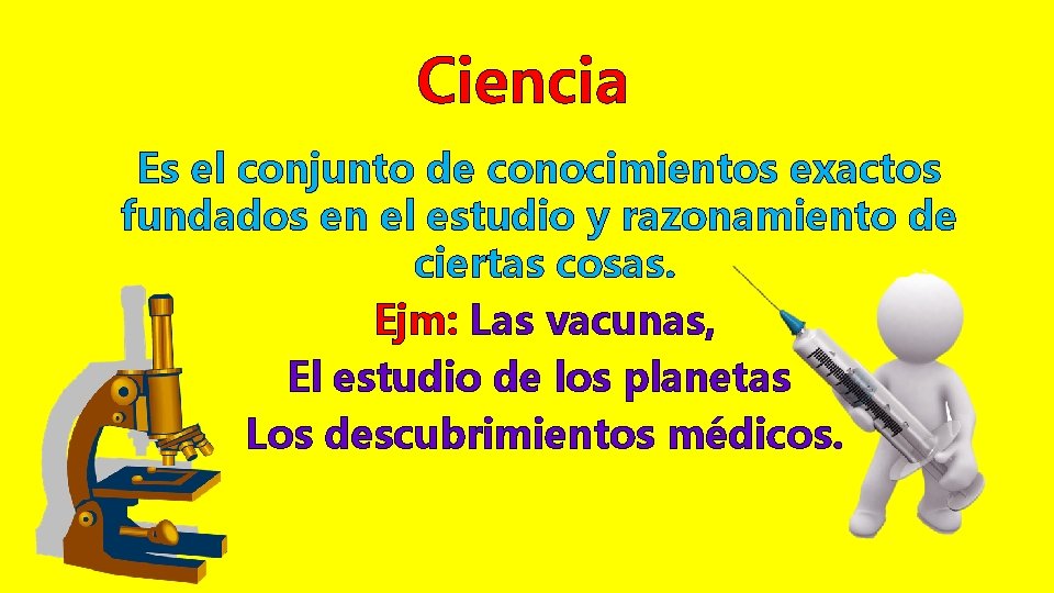 Ciencia Es el conjunto de conocimientos exactos fundados en el estudio y razonamiento de Ciencia Es el conjunto de conocimientos exactos fundados en el estudio y razonamiento de