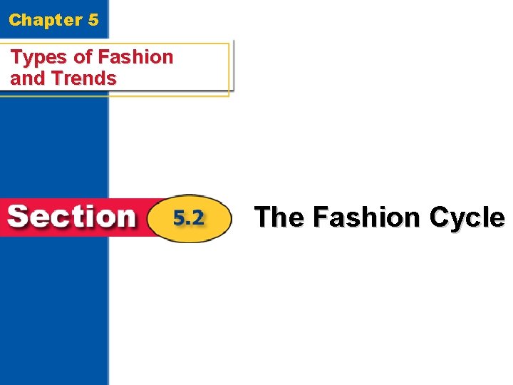 Chapter 5 Types of Fashion and Trends The Fashion Cycle 17 