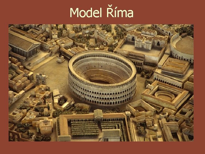 Model Říma 