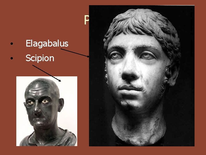 Portrét • Elagabalus • Scipion 