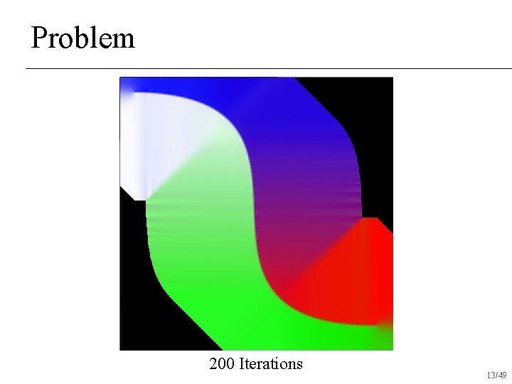 Problem 200 Iterations 13/49 